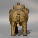 Dhokra Brass Elephant Tribal Folk Art Figurine