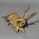 Dhokra Brass Deer Tribal Folk Art Sculpture