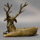 Dhokra Brass Deer Tribal Folk Art Sculpture