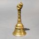 Brass Nandi Handle Temple Hand Bell