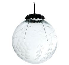 Clear Grapes Cut Christmas Hanging