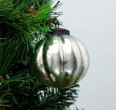 Silver Vintage Melon Hanging Ornaments