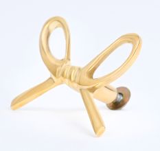 Decorative Brass Golden Bow Drawer Knob