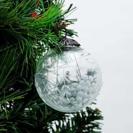 Clear Grapes Cut Christmas Hanging