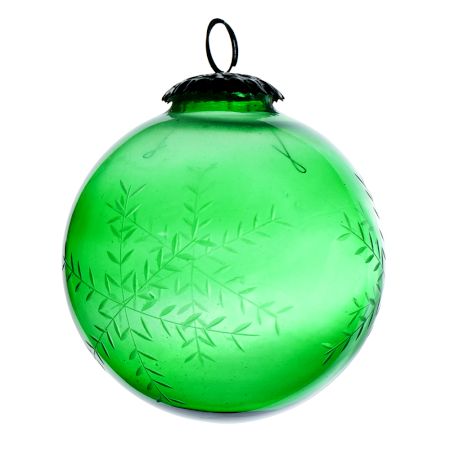 Green Leaf Cut Christmas Hanging