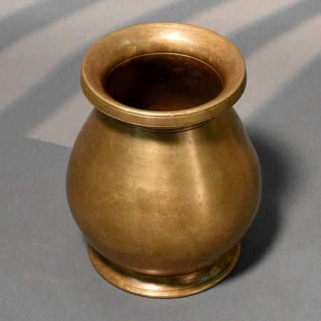 Handcrafted Brass Minimal Vintage Finish Classic Kalash
