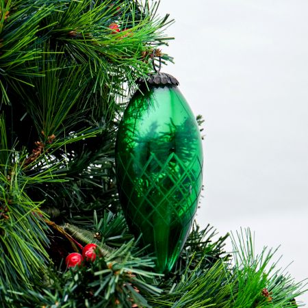 Green Parsnips Box Cut Christmas  Hanging