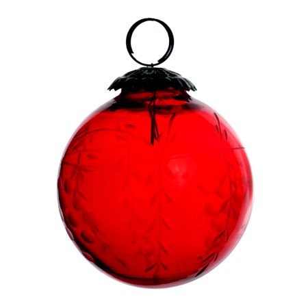 Red Plum Grapes Cut Christmas Hanging