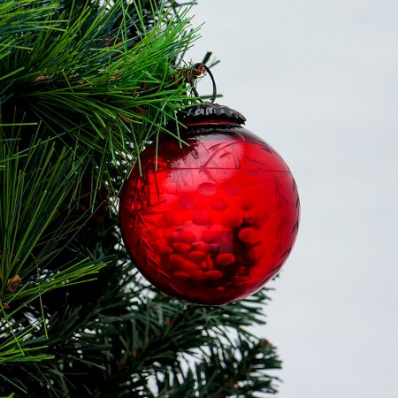Red Plum Grapes Cut Christmas Hanging