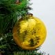 Yellow Leaf Cut Christmas Hanging Online