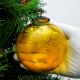 Yellow Leaf Cut Christmas Hanging Online