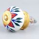 Red Flower Ceramic Dresser Knob Online