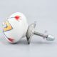 Amaryllis Mustard Flower Ceramic Cabinet Knob Online