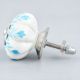 Turquoise Leaf Medium Knob