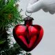 Red Heart Shape Christmas Hanging