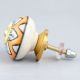 Mustard Flower Dresser Knob