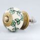 Pea Green Tiny Dresser Knob