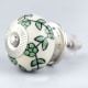 Pea Green Tiny Dresser Knob