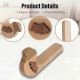 Natural Bird Shape Wooden Adheshive Wall Hook-Pack of 3