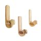 Natural Bird Shape Wooden Adheshive Wall Hook-Pack of 1