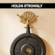 Brass Golden Decorative Tree Swivel Tri Arm Hook