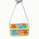 Luxury Colorful Beaded Shoulder Bag with Seashell & Starfish Design