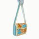 Luxury Colorful Beaded Shoulder Bag with Seashell & Starfish Design