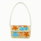 Luxury Colorful Beaded Shoulder Bag with Seashell & Starfish Design