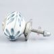 Grey Floral Leaf Knob (1)