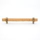 Adjustable Natural Jute Cabinet Handle Rustic Drawer Pull (5 Inches)