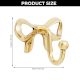 Brass Handmade Golden Bow design Wall Hook for Hanging Clothes