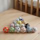 16 Pieces Ceramic Multicolor Polka Dotted Living Room Drawer Knobs