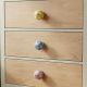16 Pieces Ceramic Multicolor Polka Dotted Living Room Drawer Knobs