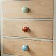 8 Pieces Multicolor Ceramic Polka Dotted Living Room Cupboard Knobs