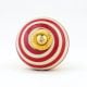 6 Pieces Handmade Ceramic Multicolor Striped Living Room Cupboard Knobs