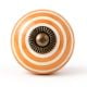 6 Pieces Multicolor Handmade Ceramic Striped Living Room Drawer Knobs