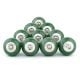 Green Handmade Ceramic Round Living Room Drawer Knobs
