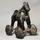Vintage Brass Horse Rolling Toy Figurine