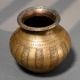 Handcrafted Brass Detailed Engraved Traditional Ritual Pot