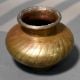 Handcrafted Brass Textured Vintage Finish Traditional Kalash