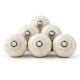 Cream Handmade Ceramic Round Living Room Drawer Knobs