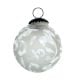 Vintage Style Mercury Silver Glass Christmas Ornament