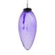 Purple Vintage Glass Christmas Ornament