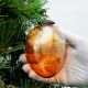 Amber Avocado Star Cut Christmas Hanging