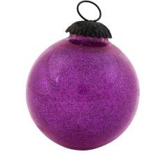 Purple Round Christmas Hanging Online