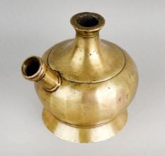Handcrafted Vintage Brass Hookah Base