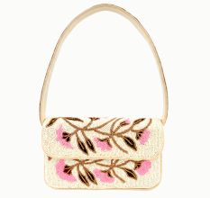 Handmade Vintage Luxury Floral Beaded Shoulder Bag