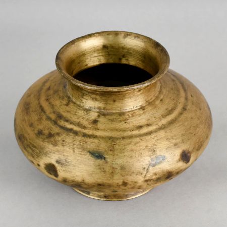 Handcrafted Brass Lota Traditional Pooja Water Vessel