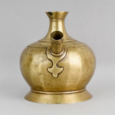 Handcrafted Brass Hookah Base Traditional Vintage Hookah Vessel