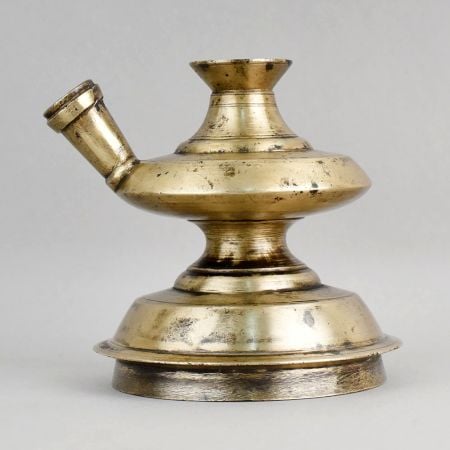 Handcrafted Brass Hookah Base Vintage Traditional Hookah Vessel
